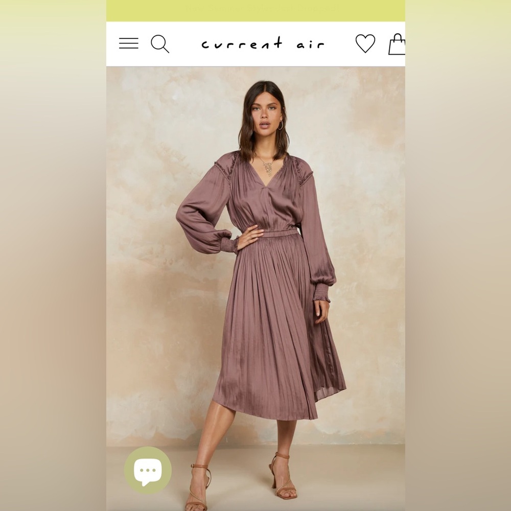 Current Air NWT Midi Dress. Size Medium